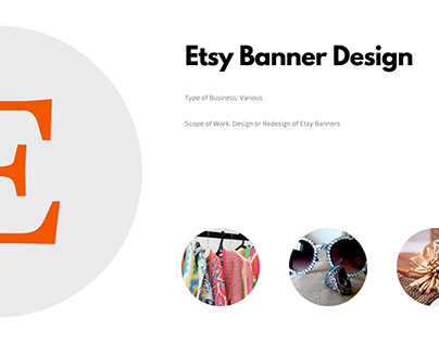 Etsy Banner Design