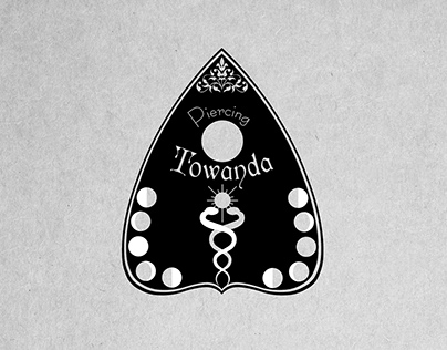 Visuels - Logo - Carte de visite - Towanda Piercing