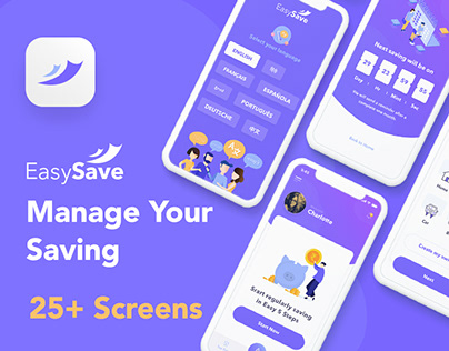 EasySave - Money Saving App UI/Ux
