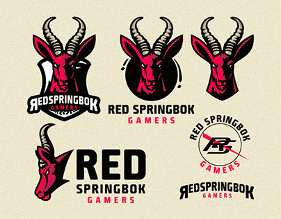 Red Springbok Logo