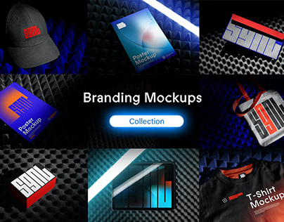 Branding Mockups / SGNL Series