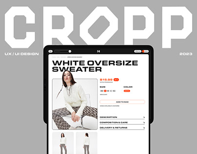 CROPP | E-commerce redesign