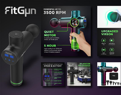 Fit-gun massage gun