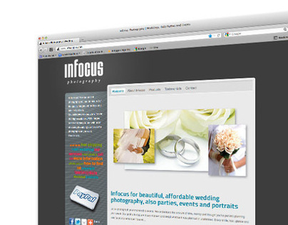 Website Infocus Photography 2012