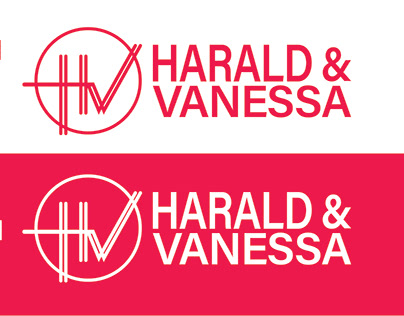 Harald & Vanessa Logo Design