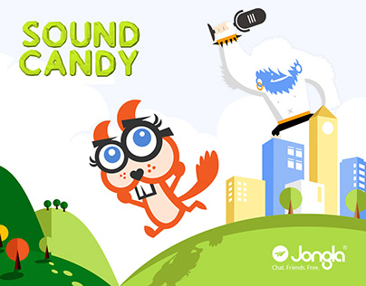 Sound Candy Character Design