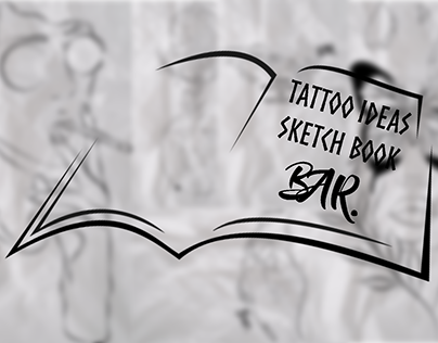 Tattoo Sketch Book.