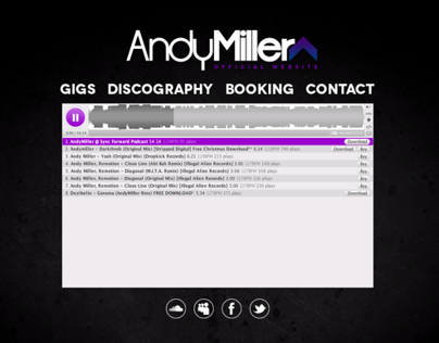 Andy Miller Website