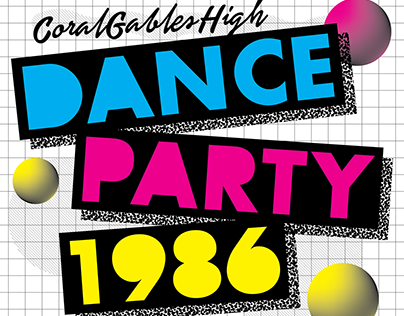 "Dance Party" Poster Series