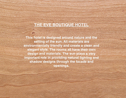 The Eve Boutique Hotel