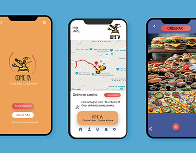 Project thumbnail - COME YA- Branding Food app