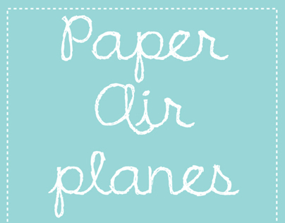 Paper Airplanes Calendar