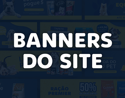 Project thumbnail - Banners do site Dog's Day