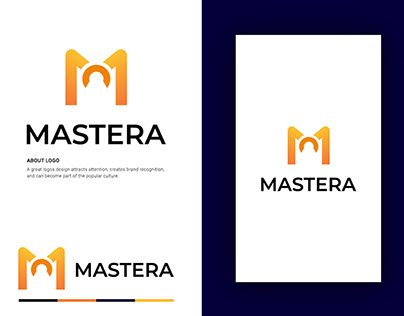 M Modern Letter Logo | Letter Logo Design | Logo Design
