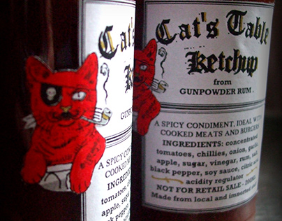 Cat's Table Ketchup