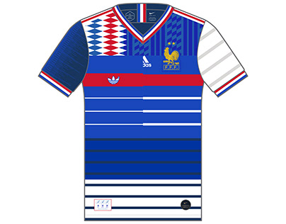 France Kit History, from 1900 to present