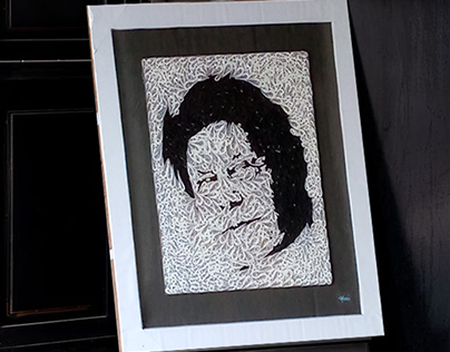 Project thumbnail - Imran Khan Former PM Of Pakistan Quilled Portrait