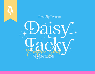 Daisy Tacky - Modern Serif Font by Artchitype