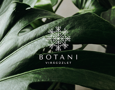 Botani Flower Shop Logo
