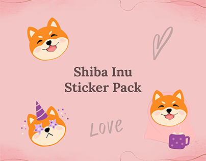 Shiba Inu Sticker Pack