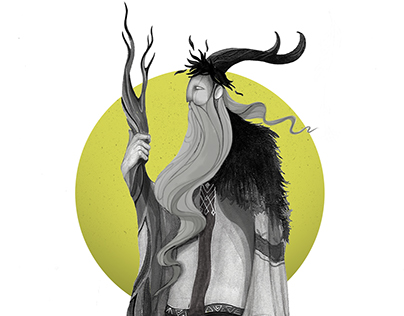 Slavic Mythology Illustration Series