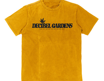 Decibel Gardens T-Shirt Design Concept