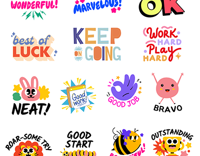 Stickers for students