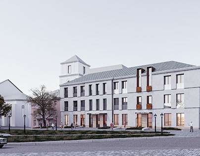 Business center in Kamianets-Podilskyi.