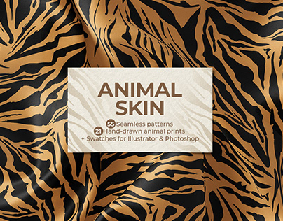 Animal Skin Seamless Patterns By: ilonitta