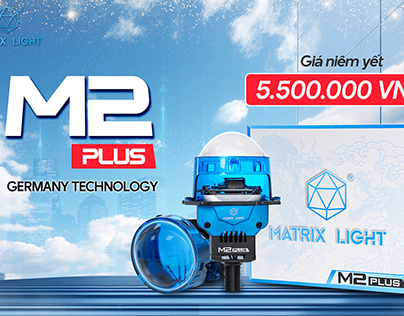 ( Banner & Image ) Car Headlight - MatrixLight M2Plus