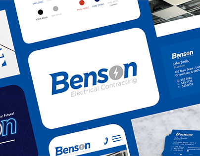 Benson Electrical Contracting: Branding, Web Design