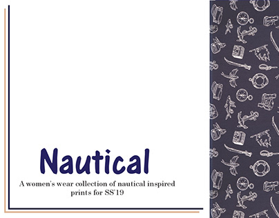 Nautical inspired prints (Women's wear )