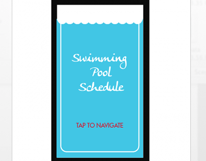 Swimming Pool Schedule Print & App