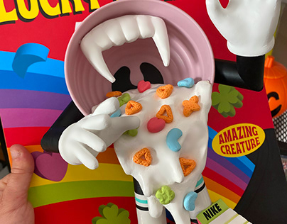 Lucky Charms Monster Art Toy by Dreu