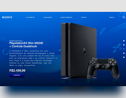 Web Concept PlayStation 4