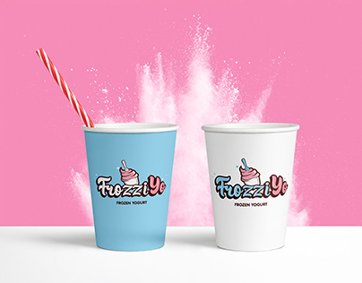 Fozziyo Frozen Yoghurt - Branding