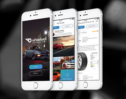 Wheelwell iOS App - with VR (2017)