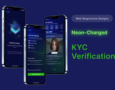 Neon-Charged KYC Verification Process | UX/UI