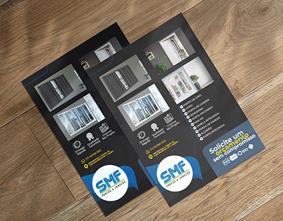 SMF Portas e Janelas - Cartão de Visita + Flyer