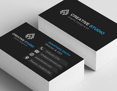 Creative & Clean Business Card