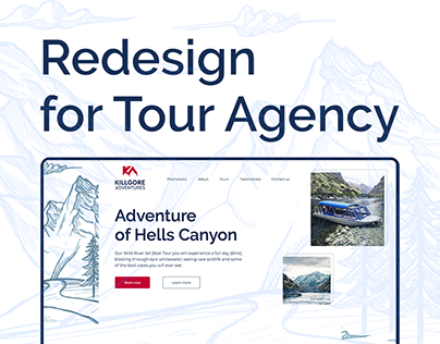 Redesign for a Tour Agency