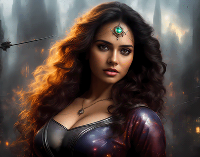 Project thumbnail - Indian Superwoman