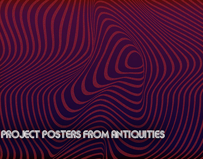 Project poster from antiquities