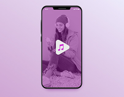 UI concept for music app