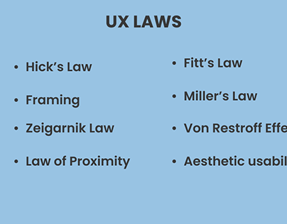 UX Laws