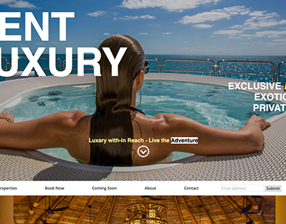 Rent Luxury (Designed Responsive Layout | Front-End Dev