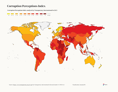 Corruption Perceptions Index in 2023
