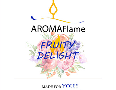 Aroma Flame Candle