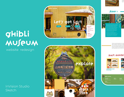 Ghibli Museum: Website Design
