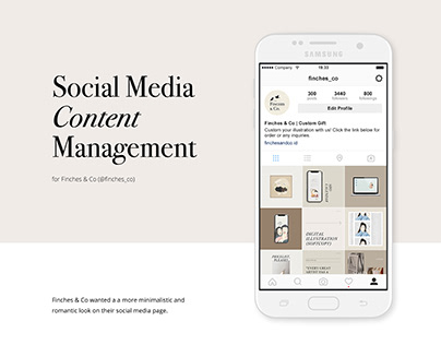 Content Management for Finches & Co